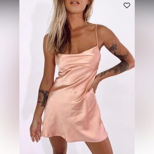 PINK MINI DRESS - PRINCESS POLLY - WORN ONCE